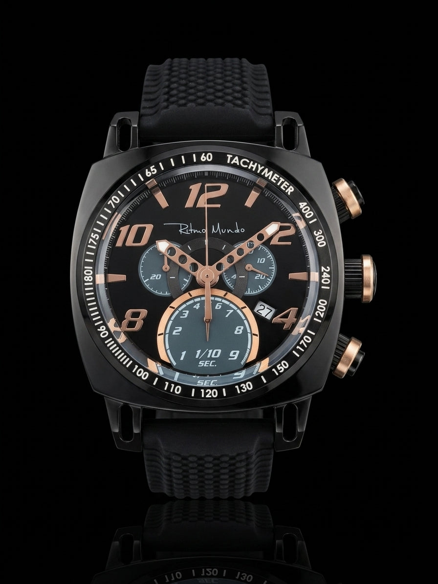 Racer 20th Anniversary Bold Black Rose Gold