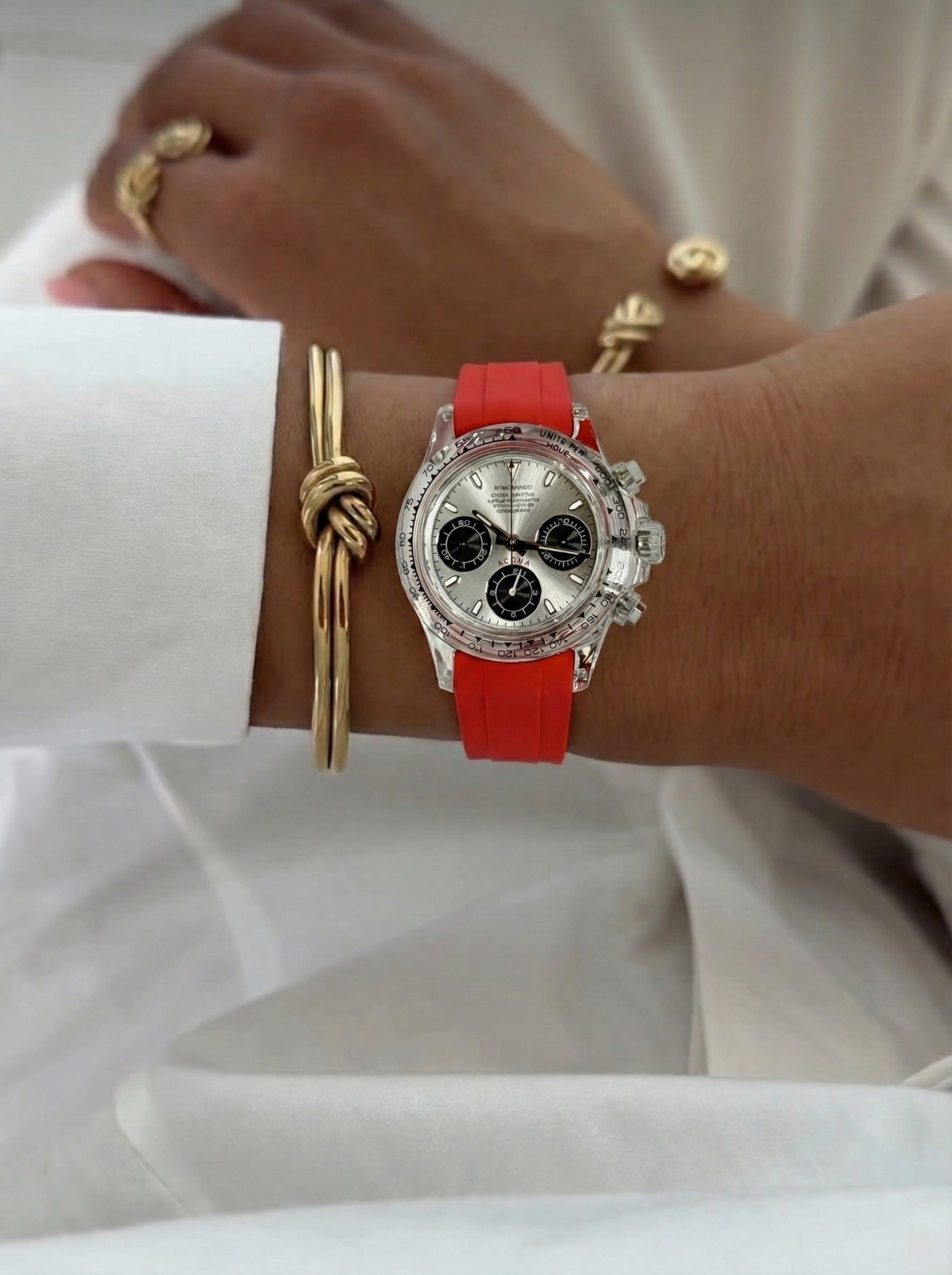 Acqua Automatic Sapphire Clear 39 mm