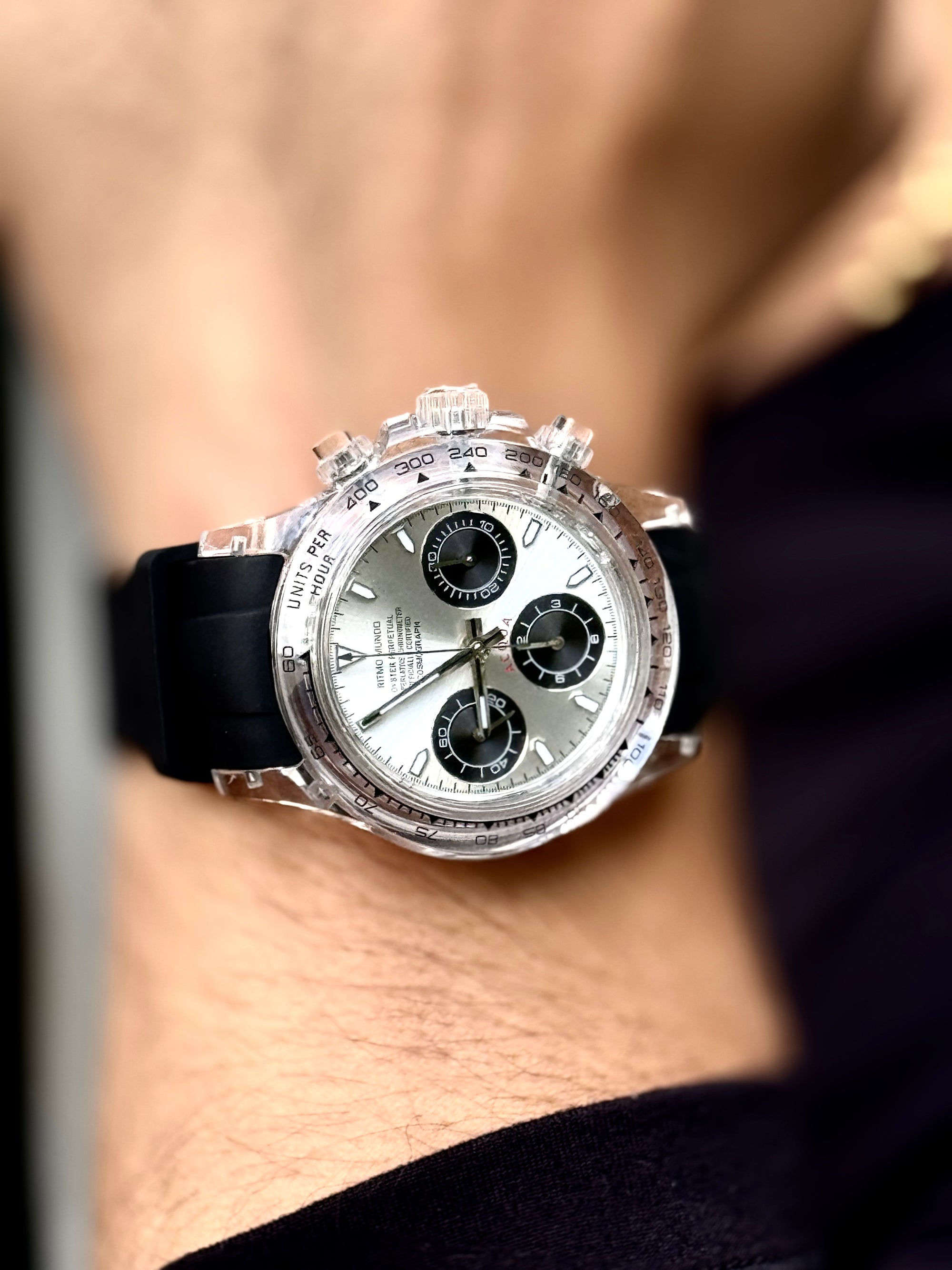 Acqua Automatic Sapphire Clear 41 mm