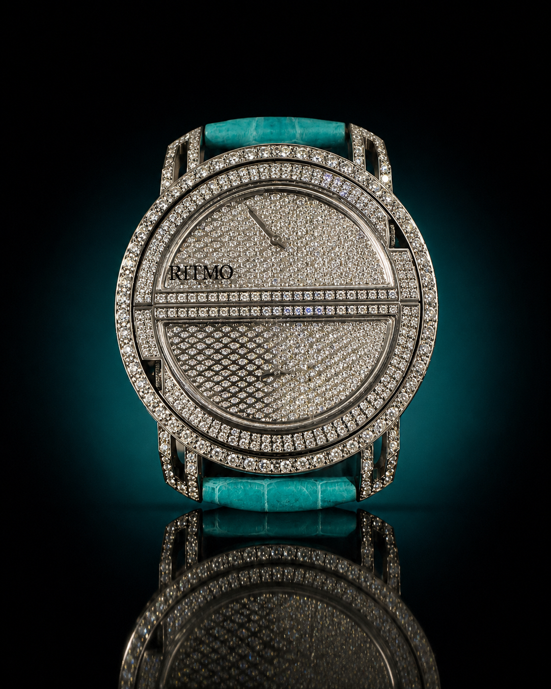 Diamond Persepolis Quartz Full Pave
