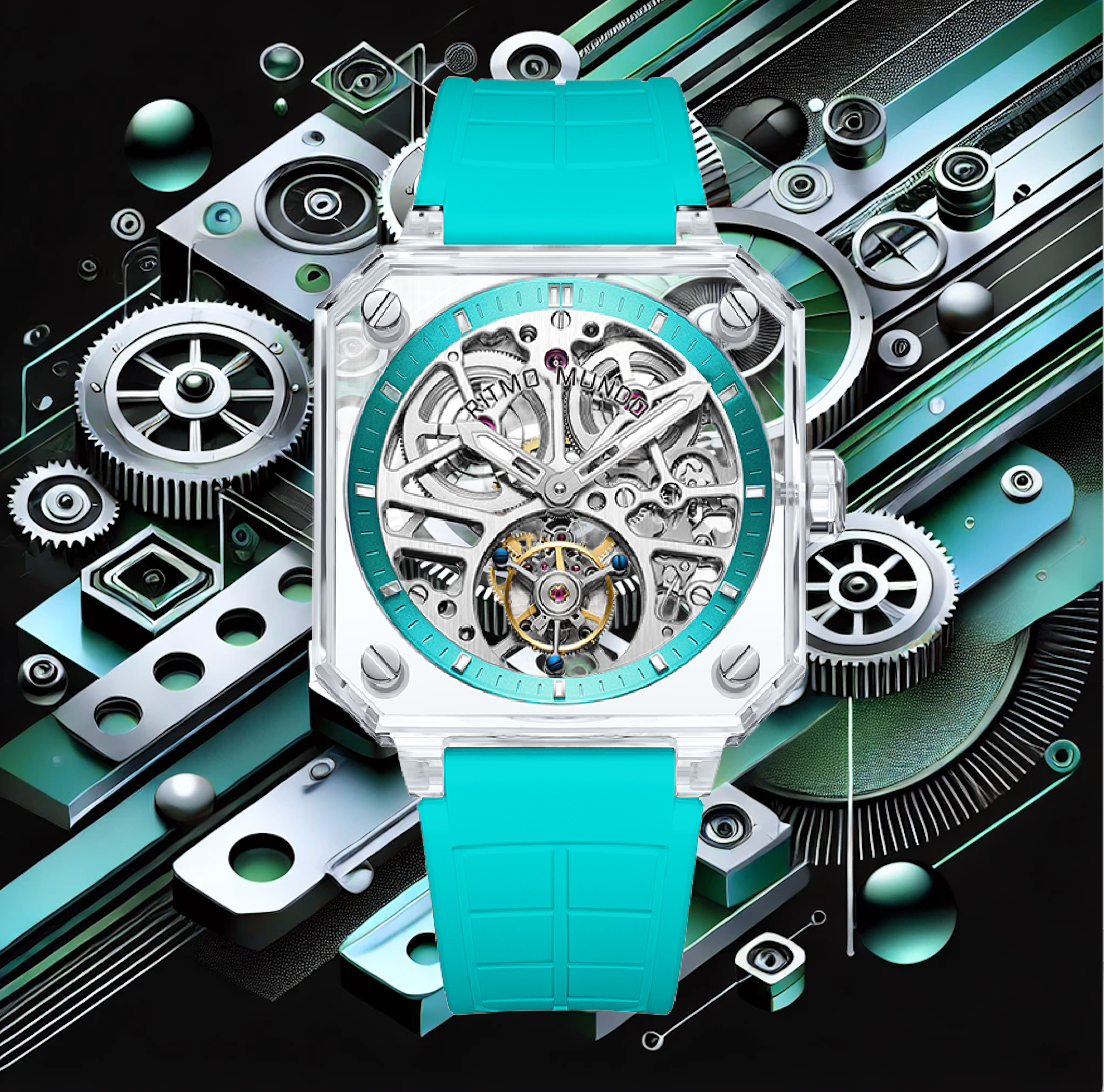 Pegasus Tourbillion Tourqoise