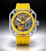 Pegasus Yellow Sapphire Skeleton Automatic Watch