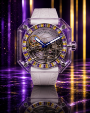 Pegasus Purple & Gold Stones