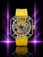 Pegasus Purple & Gold Stones