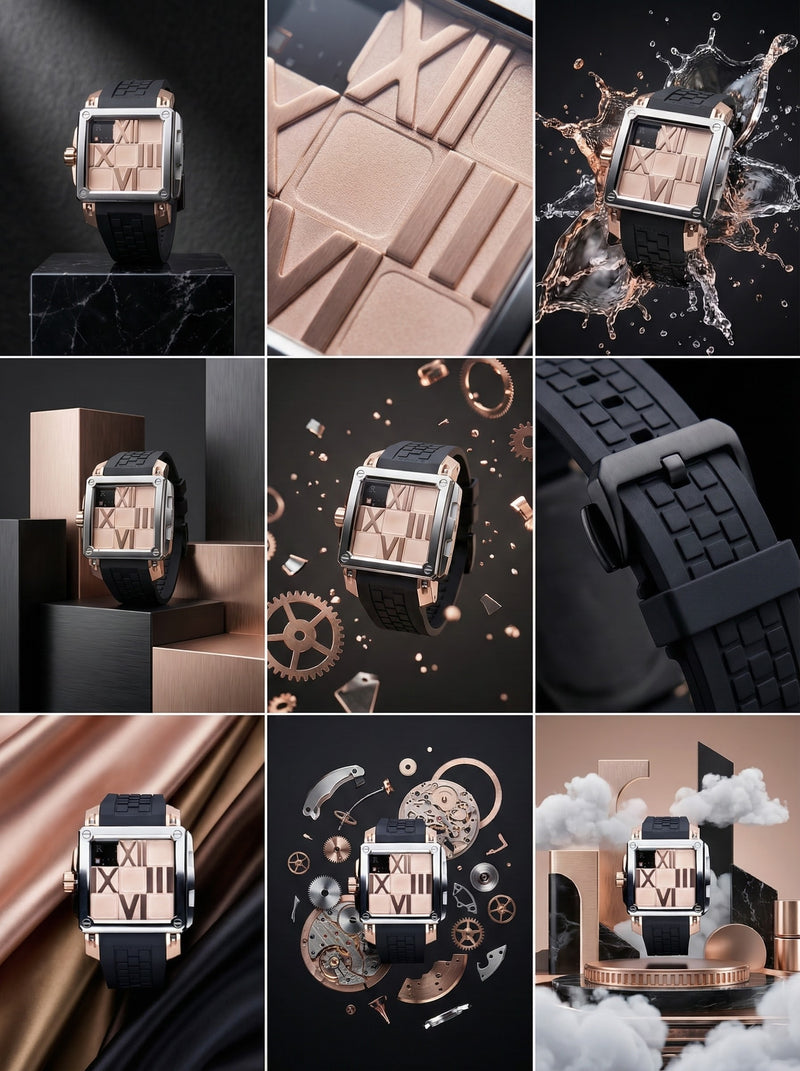 Puzzle Automatic 40mm - SS Rose Gold