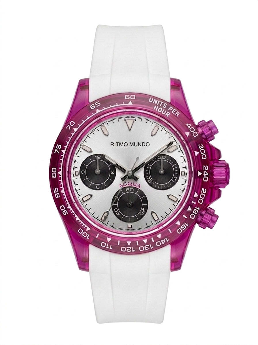 Acqua Automatic Sapphire Pink 39 mm