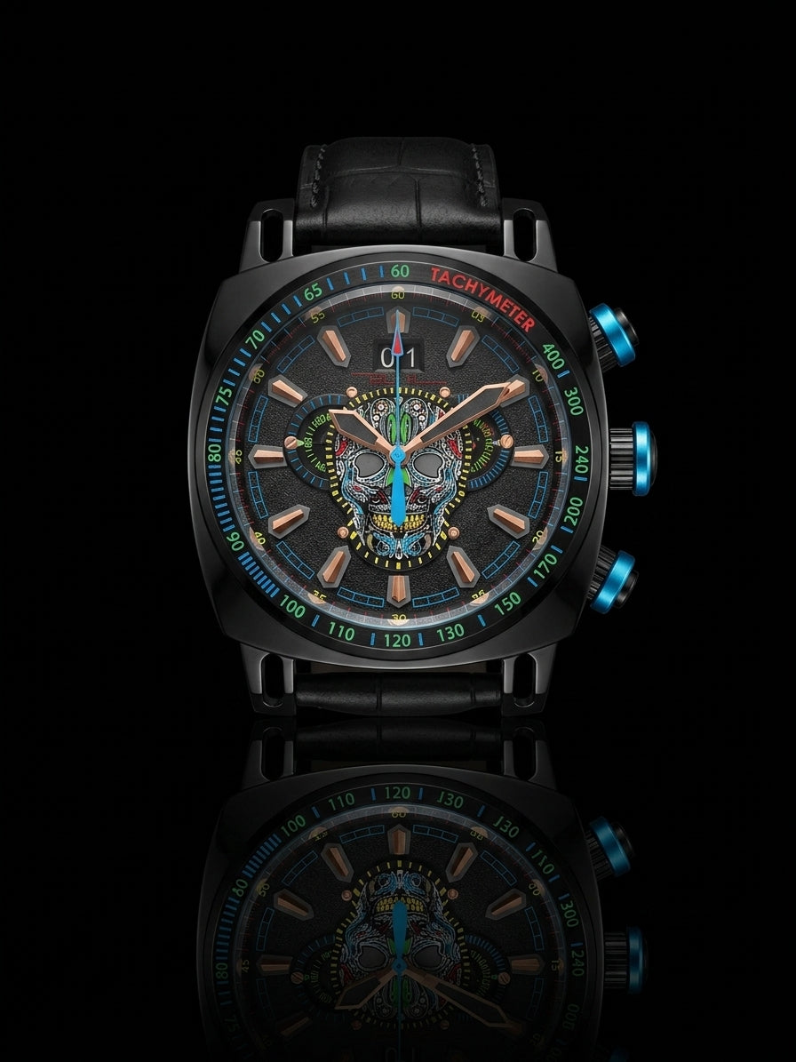Racer Black Skull Multi Color Model 2221/17