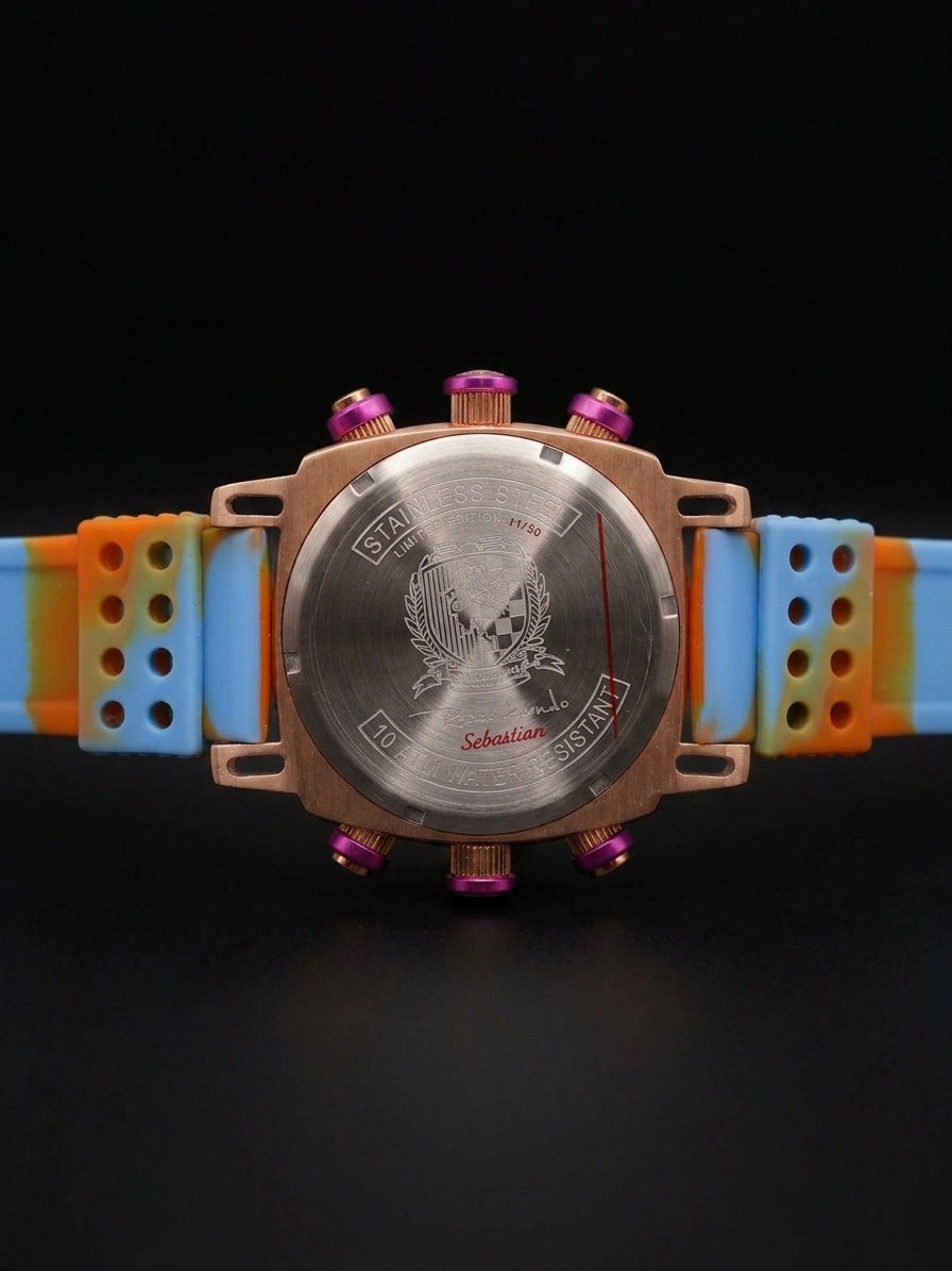 Racer Swiss Chronograph Limited Edition Model 2221 Sebastian Wheldon