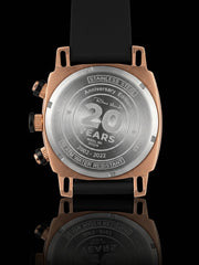 Racer 20th Anniversary Art Deco Rose Gold Black
