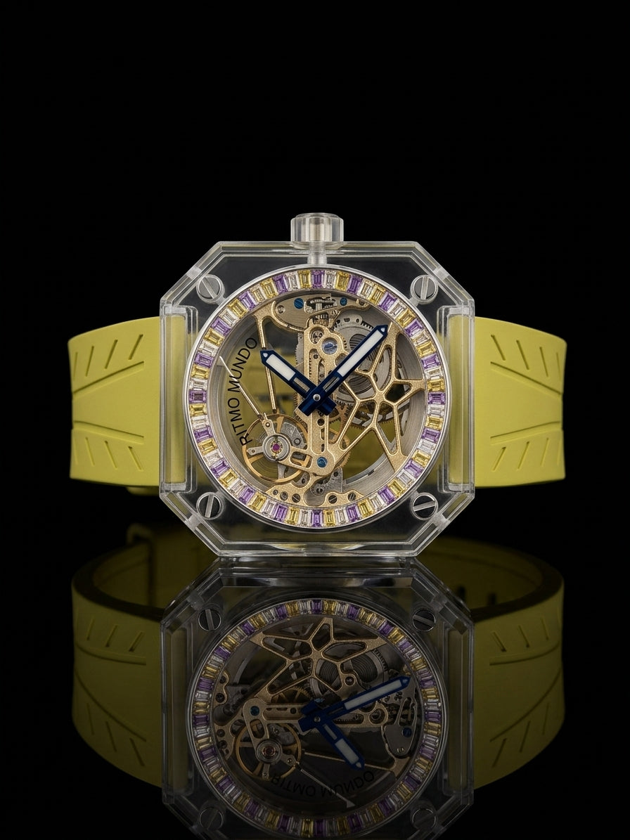 Pegasus Purple & Gold Stones