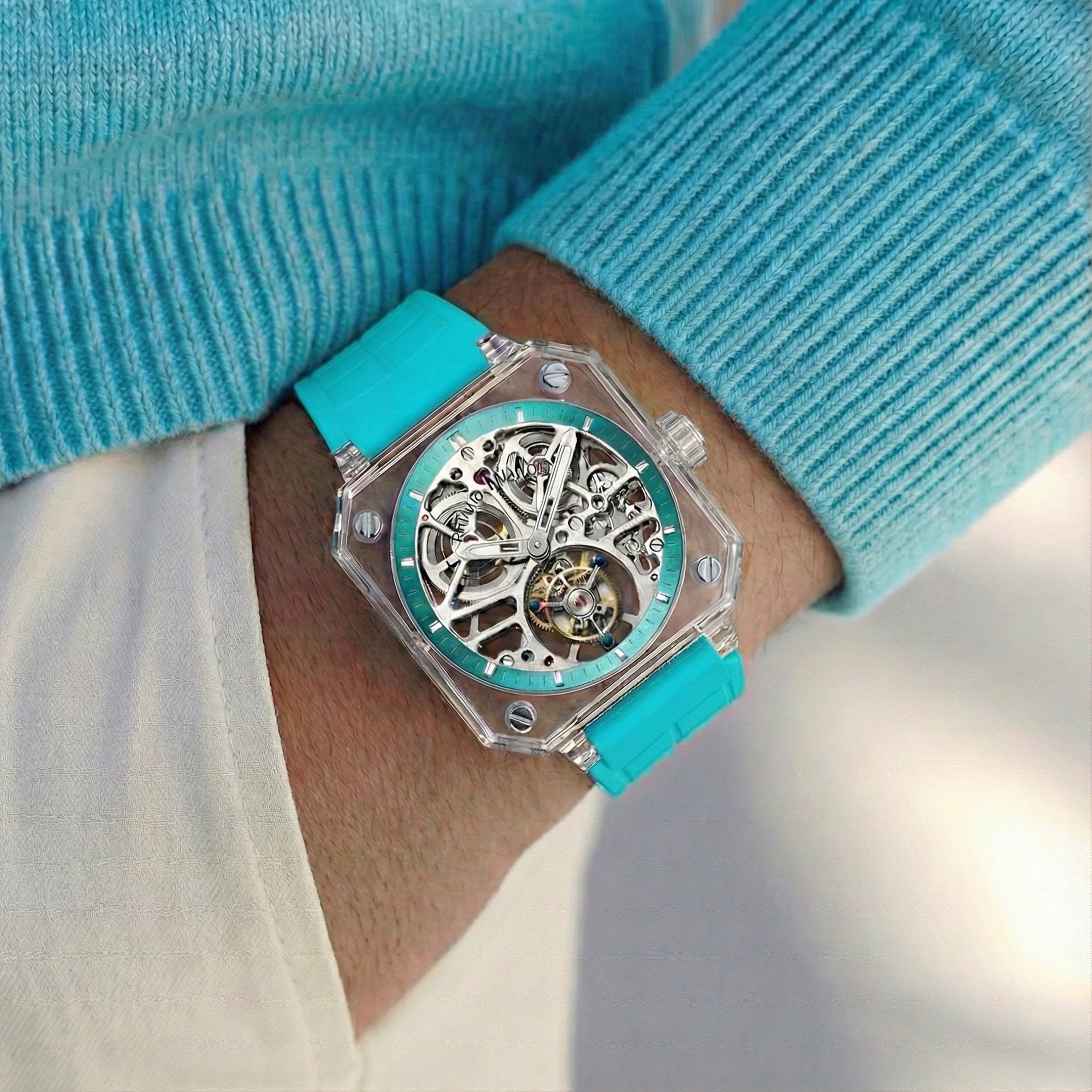 Pegasus Tourbillion Tourqoise