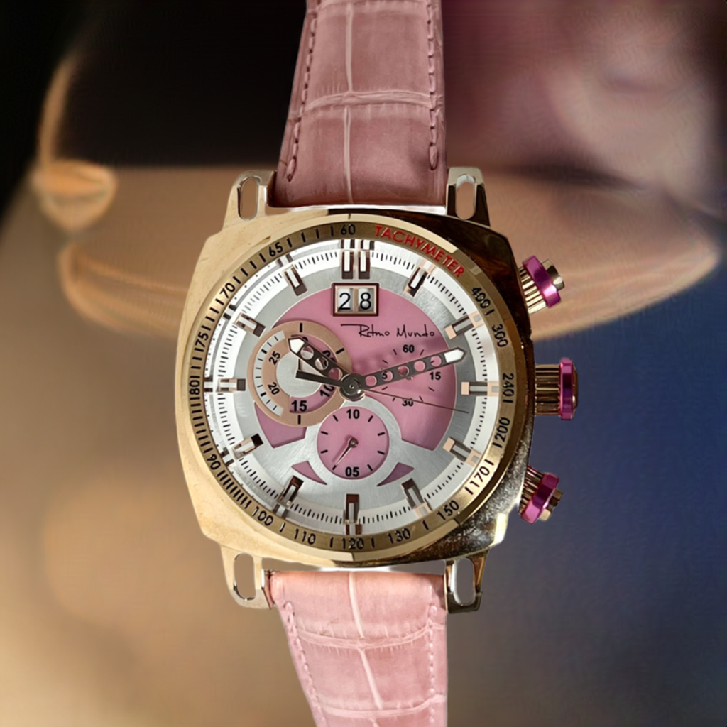 Racer 20th Anniversary Art Deco Rose Gold Pink