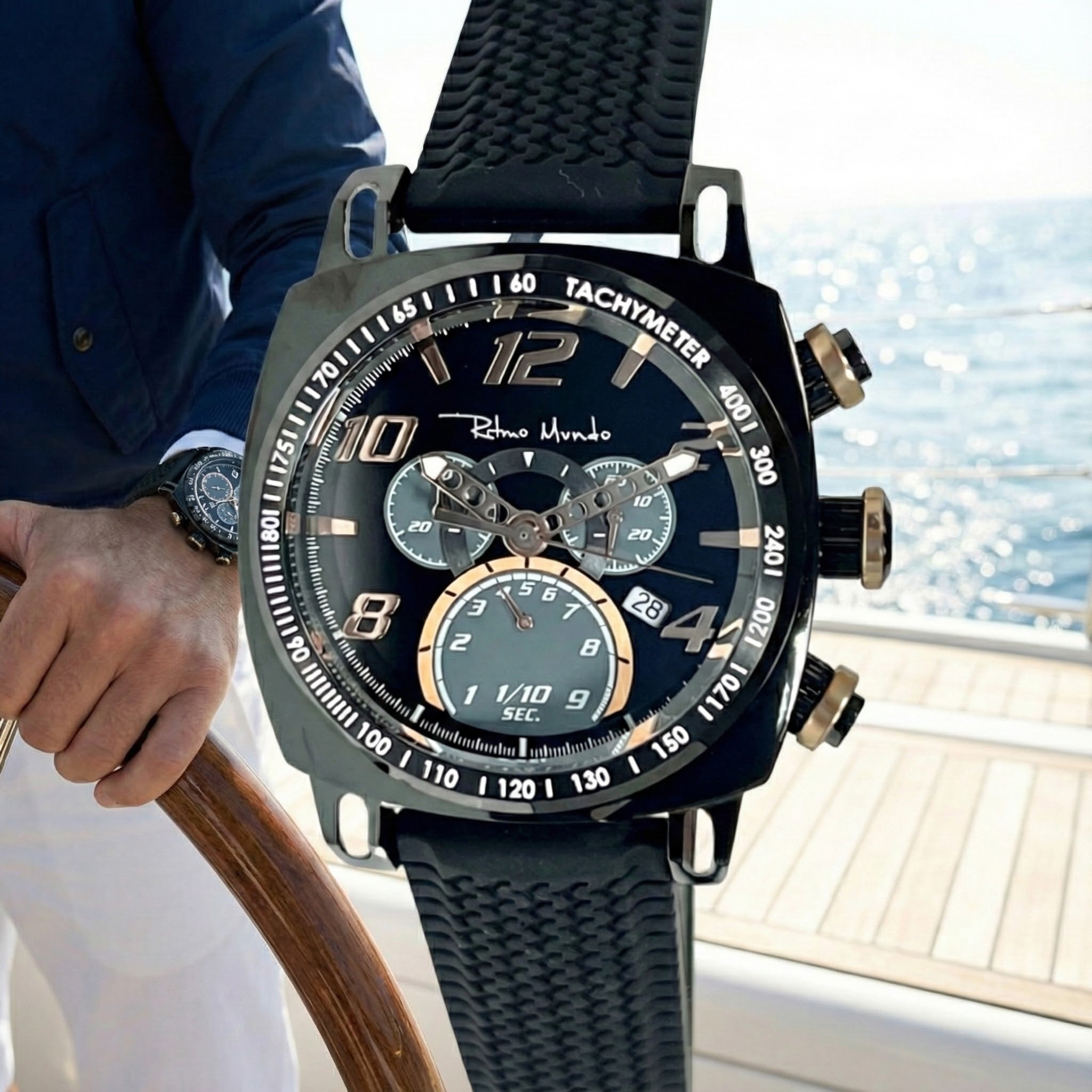 Racer 20th Anniversary Bold Black Rose Gold | Ritmo Mundo