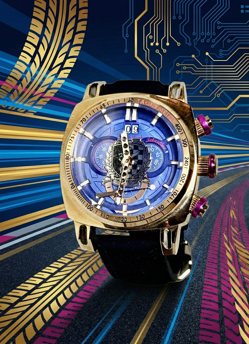 Racer Swiss Chronograph Limited Edition Model 2221 Sebastian Wheldon