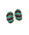 Estate Italian Turquoise & Lapis Earrings
