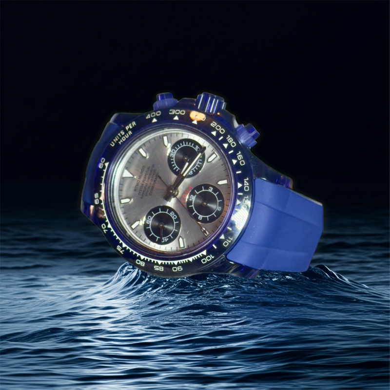 Acqua Automatic Sapphire Blue 39 mm