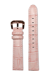18mm Leather Strap with Traditional Steel Buckle