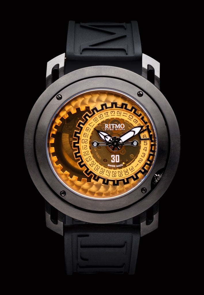 Persepolis Swiss Automatic Orbital Case Dual Time Zone Model 202