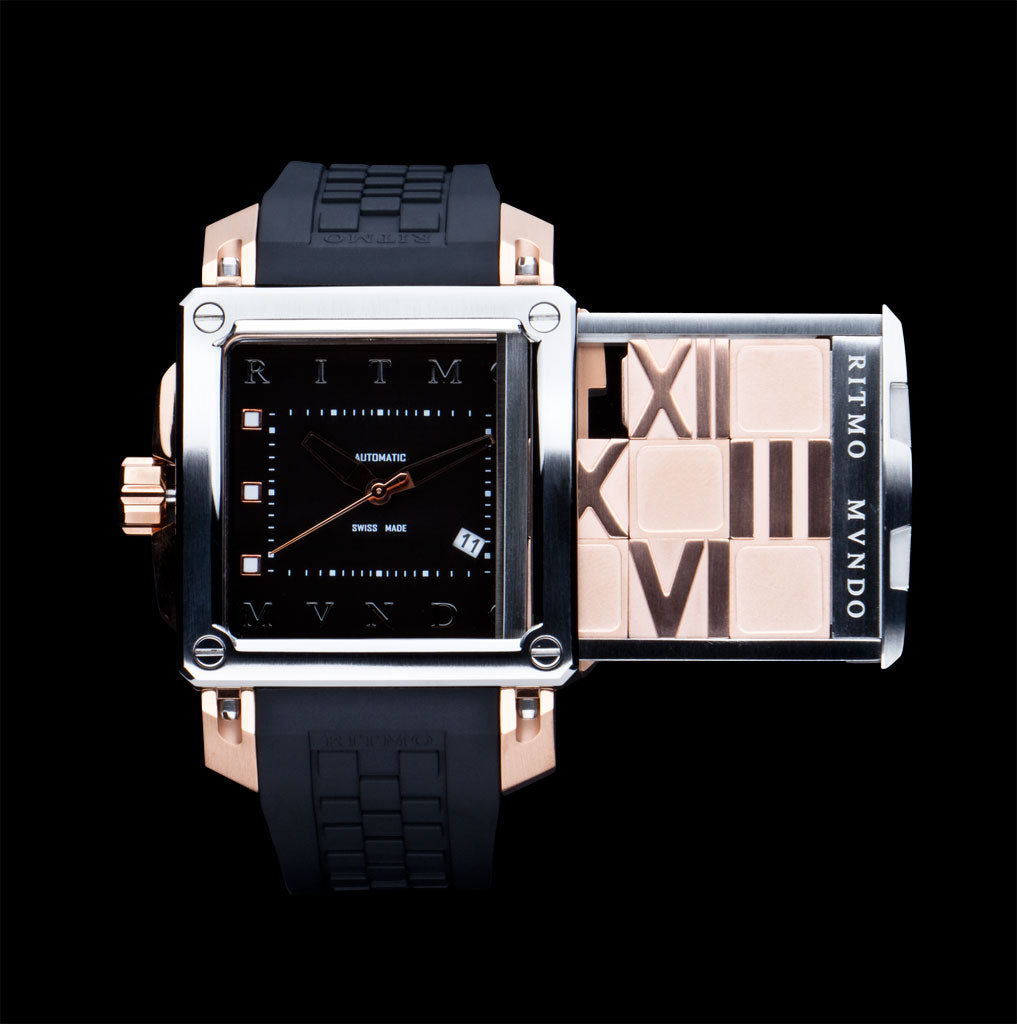 Puzzle Automatic 40mm - SS Rose Gold | Ritmo Mundo