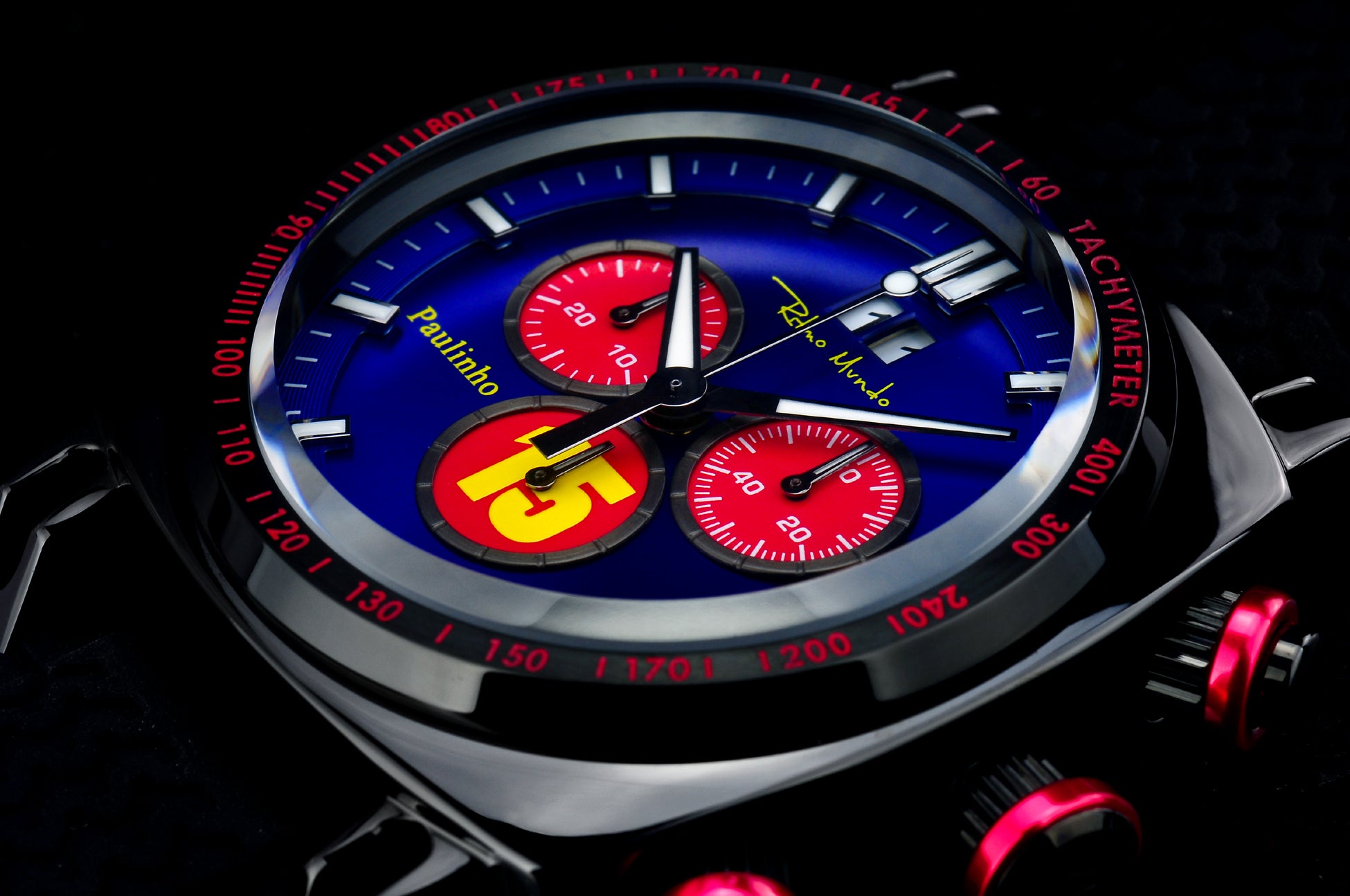 Racer Swiss Chronograph Limited Edition Model 2221 Paulinho