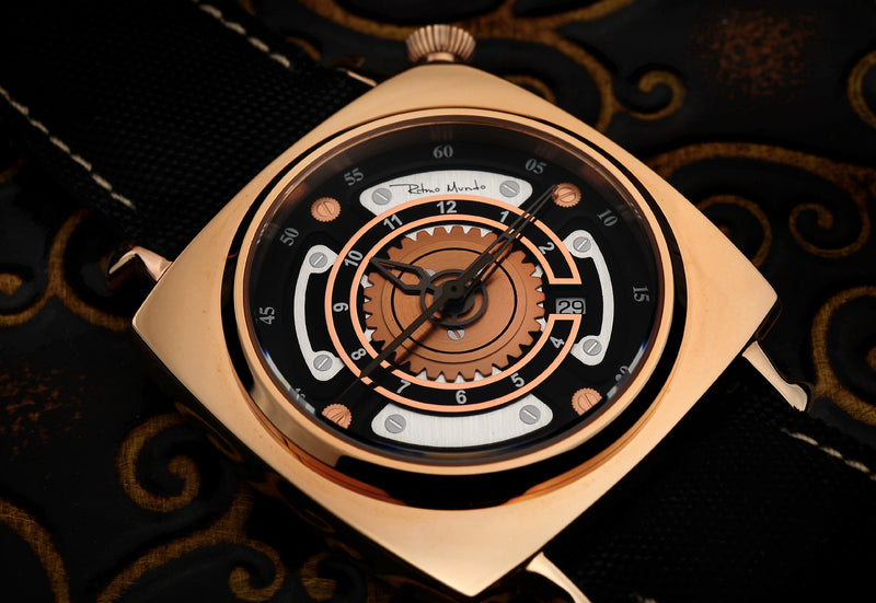 Chaos Automatic Rose Gold Black